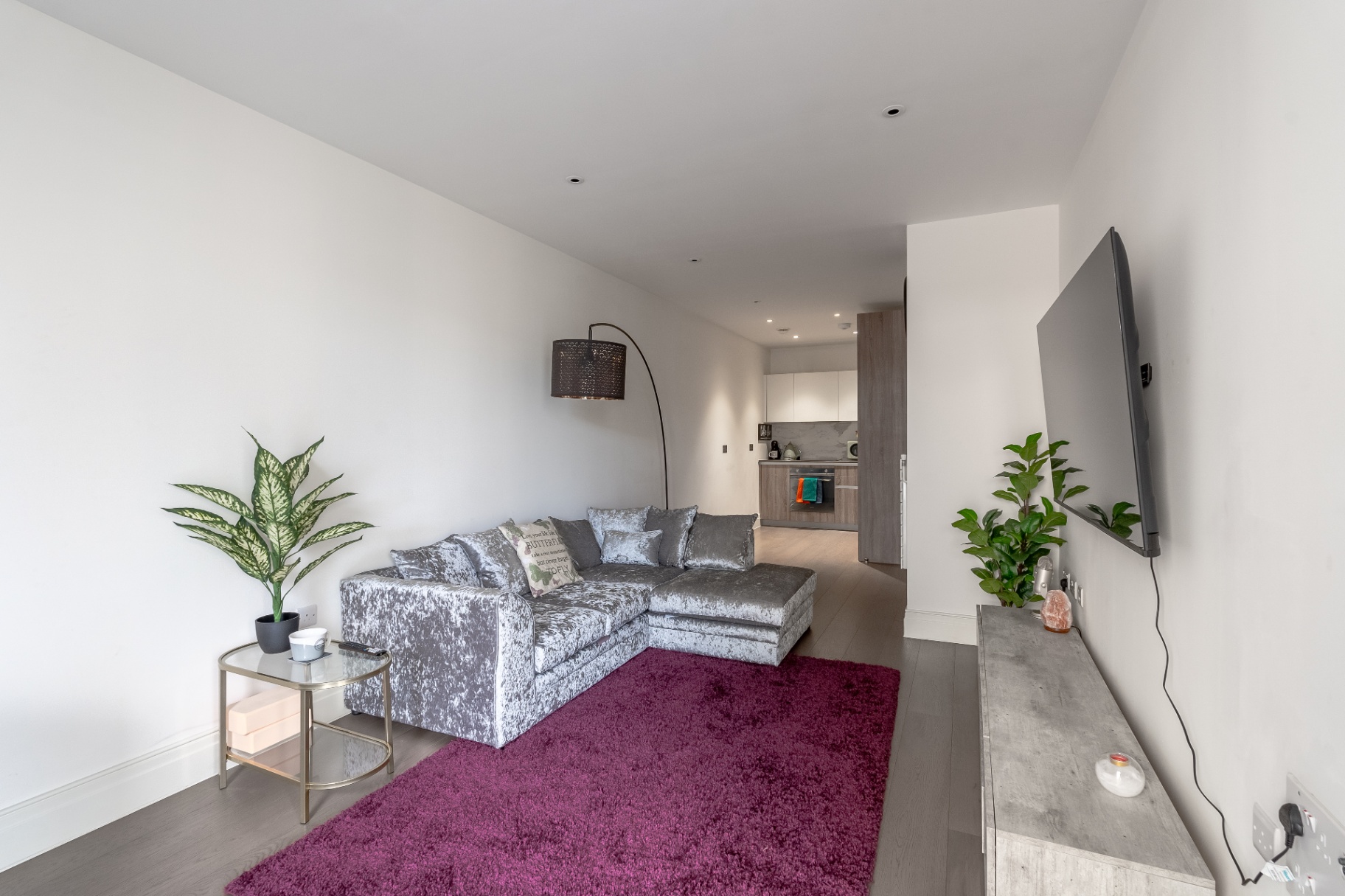 Modern One-Bedroom Apartment interior 13