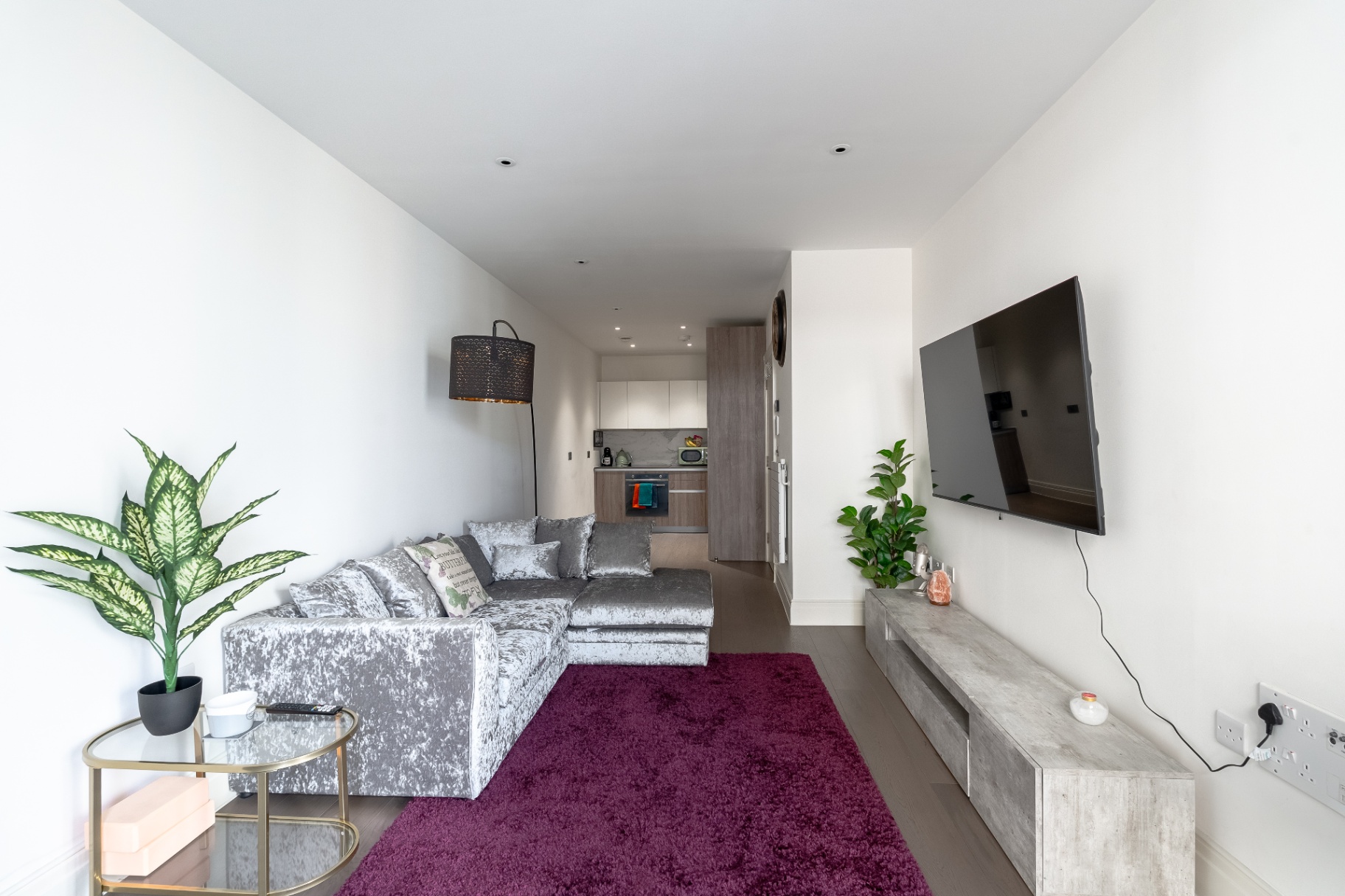 Modern One-Bedroom Apartment interior 12